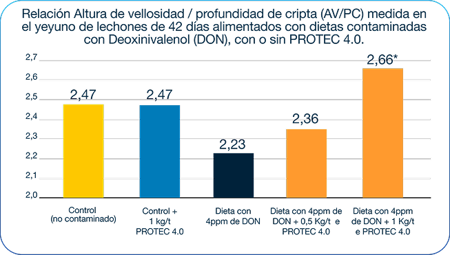 Gráfico Altura de Vil